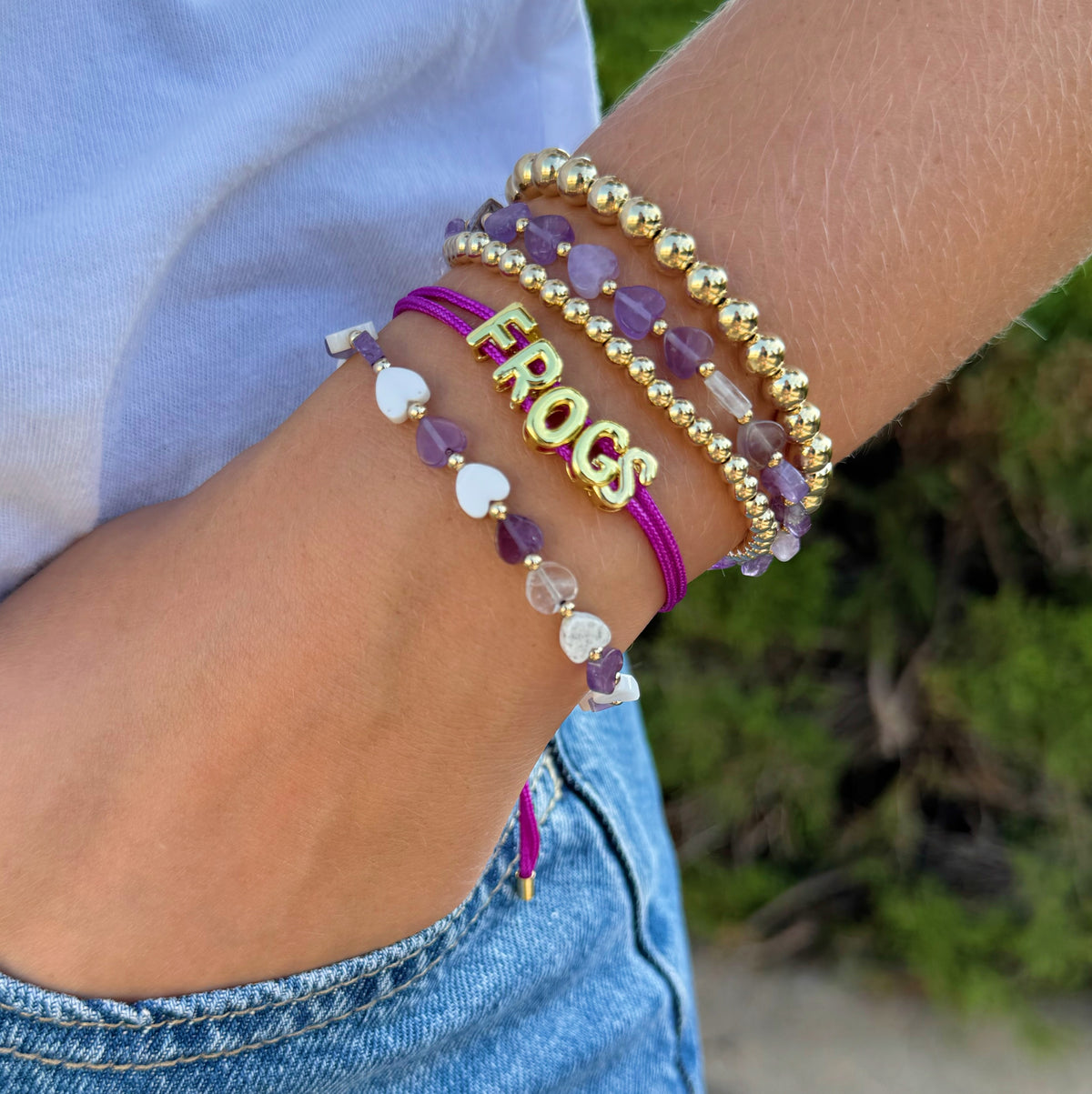 Collegiate Cord Bracelet