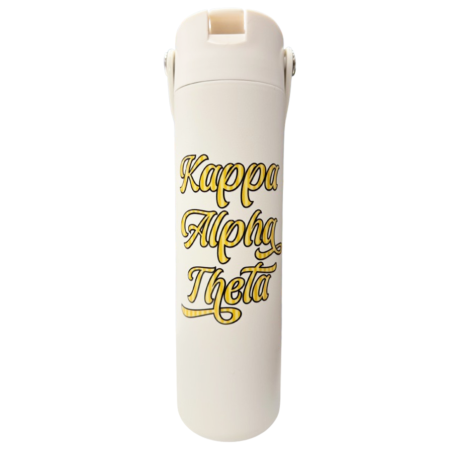 Varsity Stripe Sorority Water Bottle