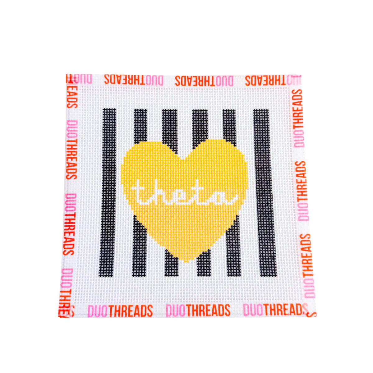 COMING SOON! Sorority Heart Needlepoint Canvas