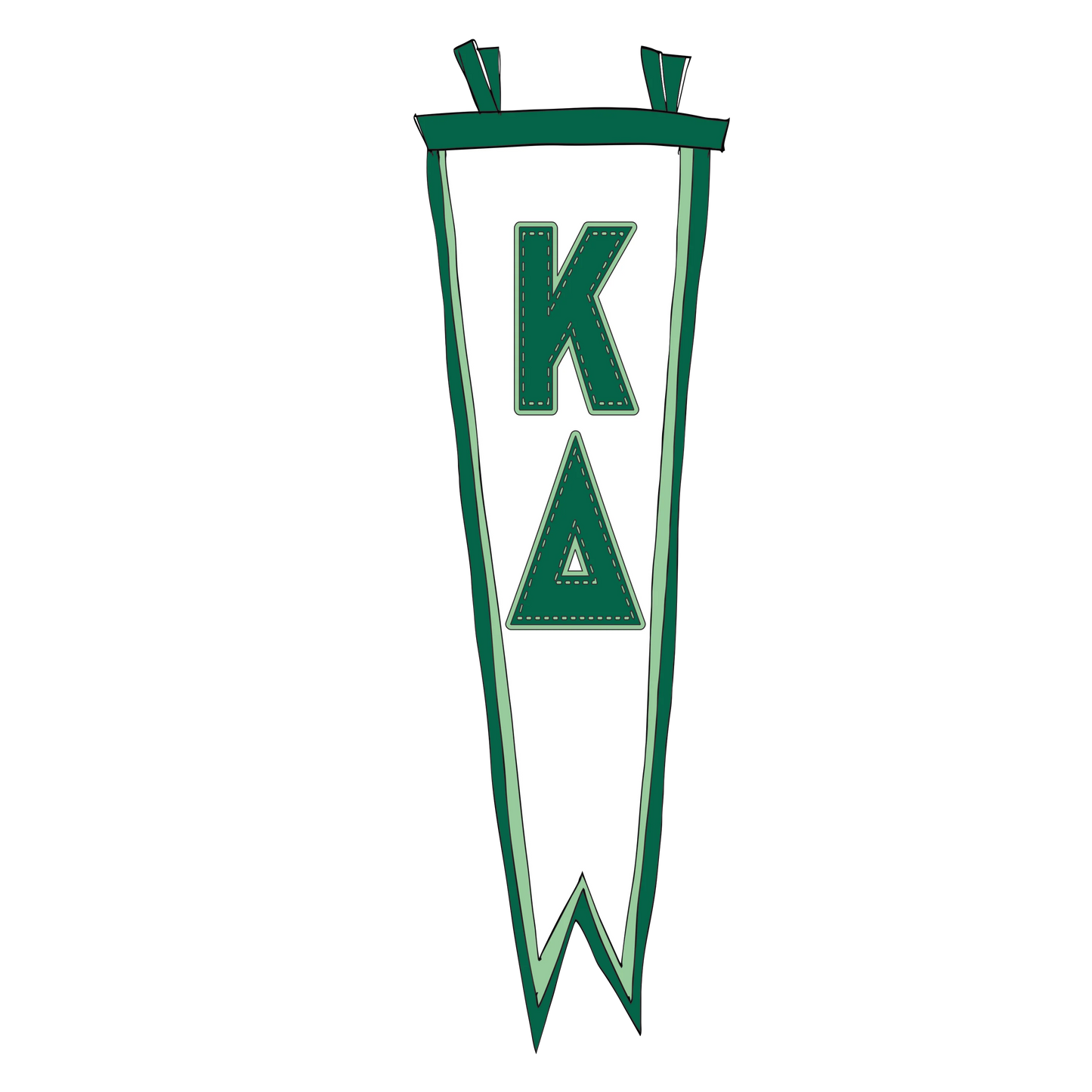 COMING SOON! Sorority Pennant Flag