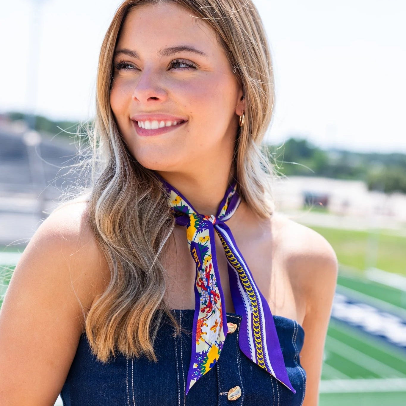 LSU All-Star Skinny Scarf