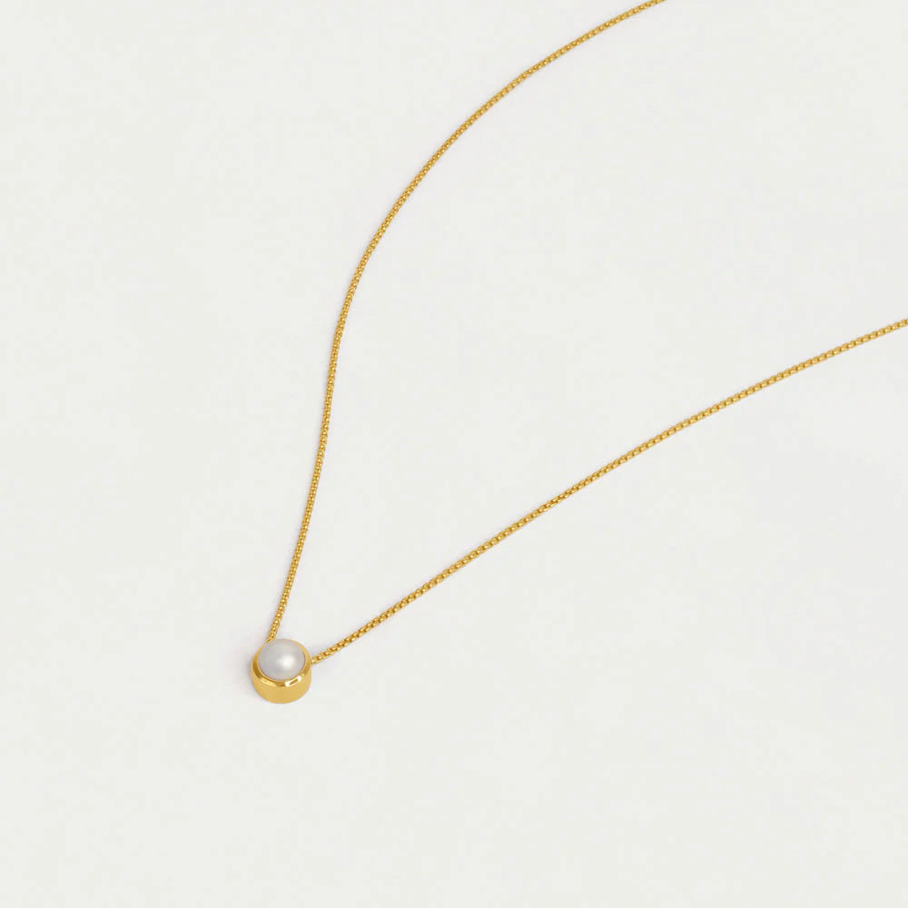 Signature Midi Pendant - Pearl