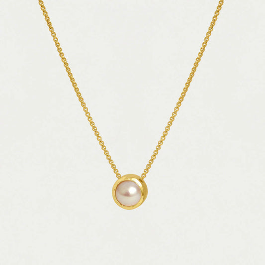 Signature Midi Pendant - Pearl