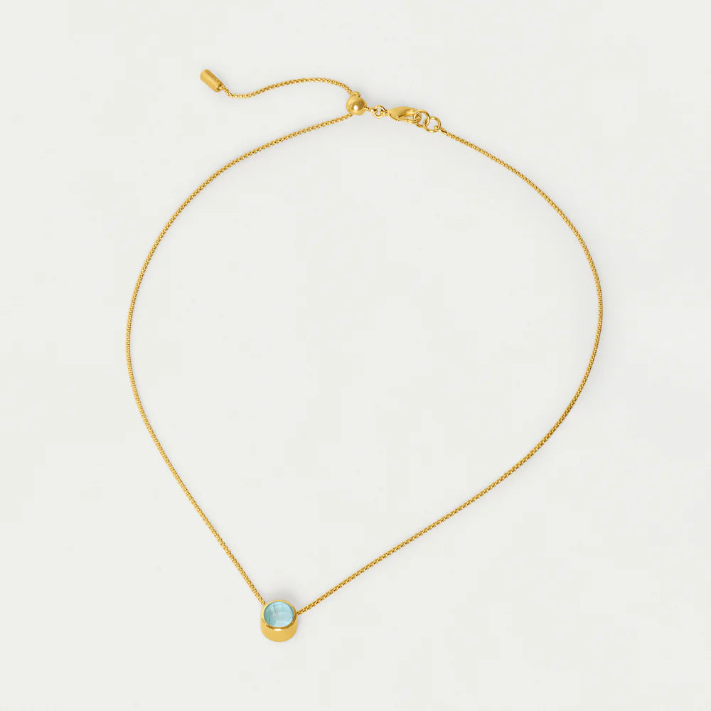 Signature Midi Pendant - Iridescent Sky Blue