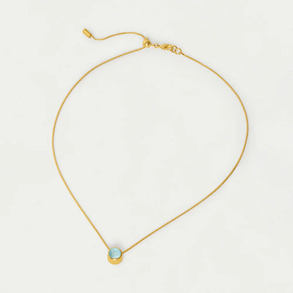 Signature Midi Pendant - Iridescent Sky Blue