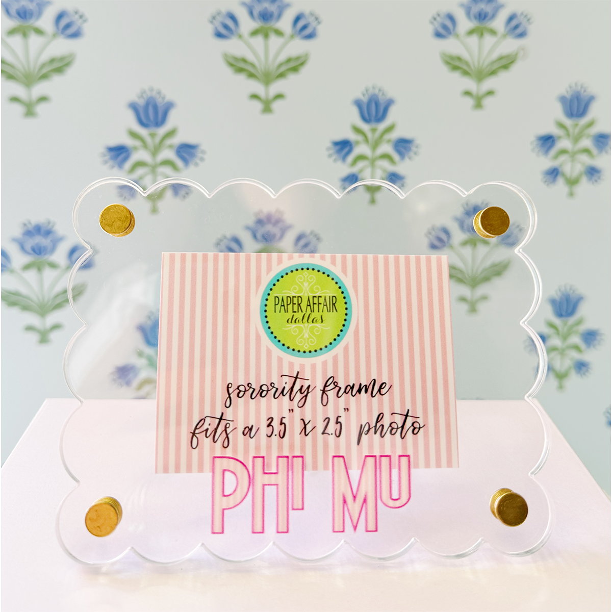 Sorority Scalloped Frame