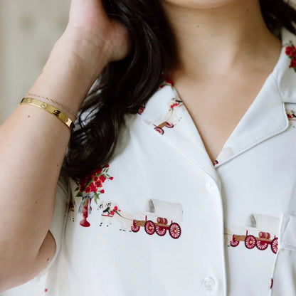 American Pioneer Heritage Pajama Shorts Set