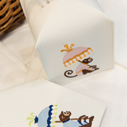 Monkey Business Tissue Box Cover