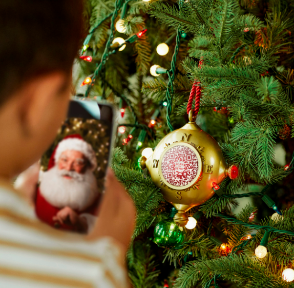 Santa's Kindness Ornament