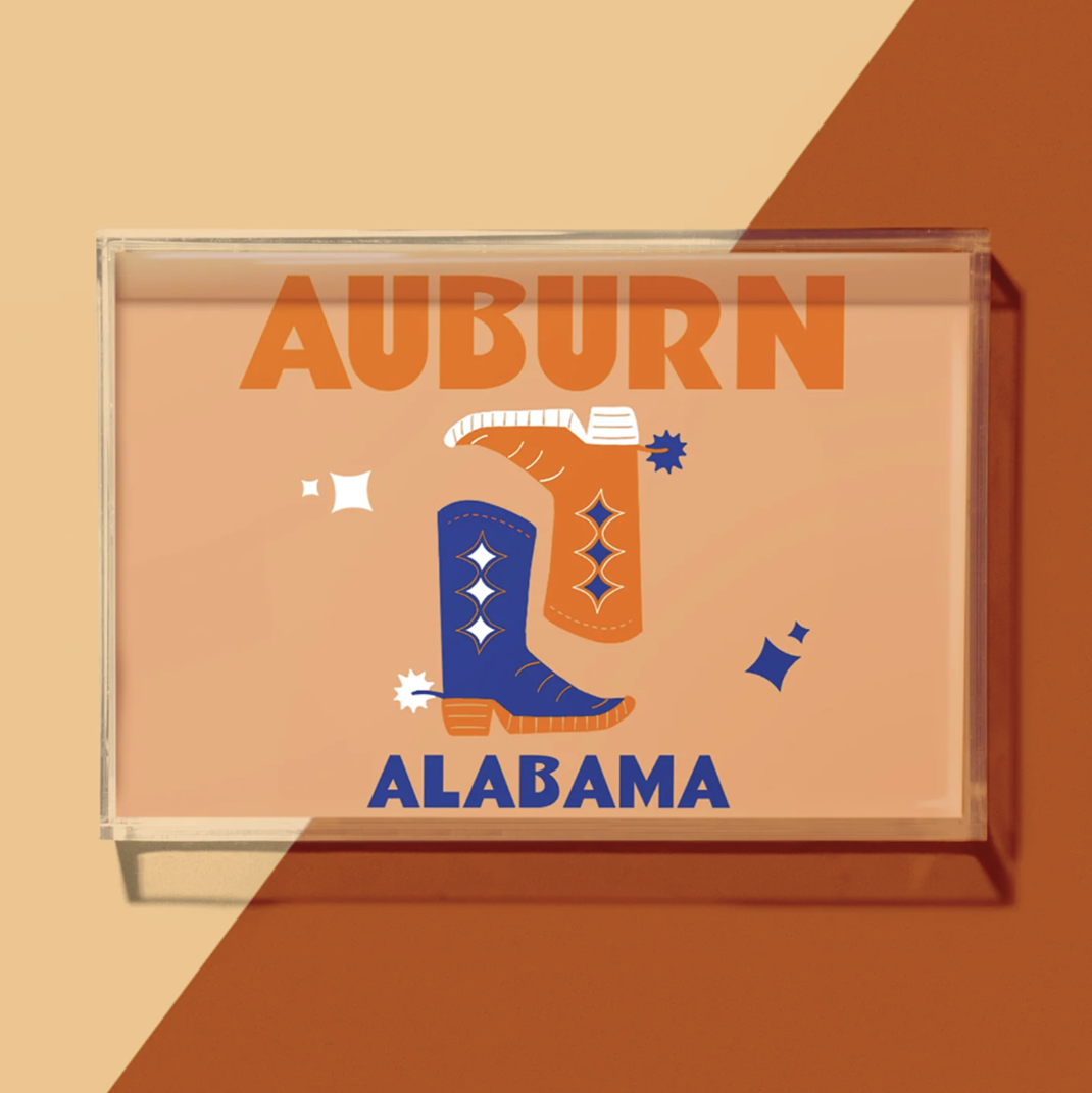 Kickoff Small Tray | Auburn