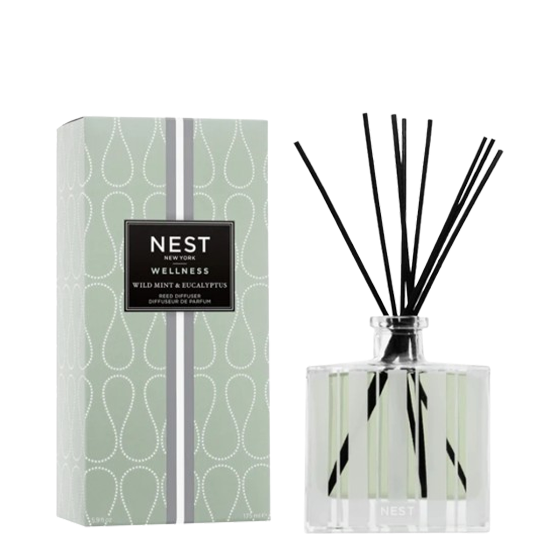 Nest Wild Mint & Eucalyptus Reed Diffuser