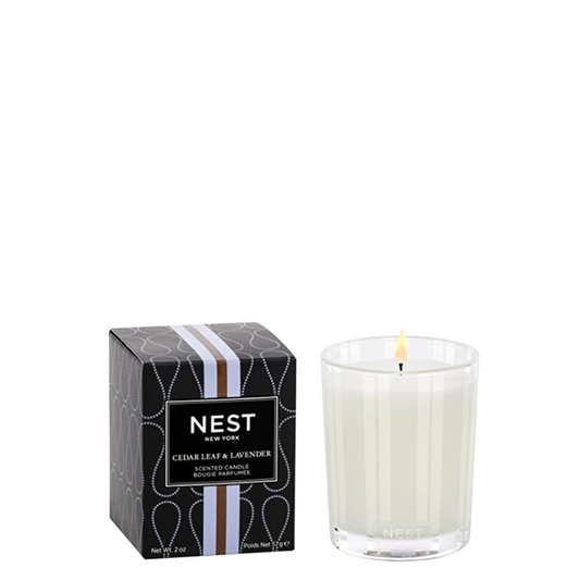 Nest Cedar Leaf & Lavender Votive (2 oz)