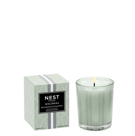 Nest Wild Mint & Eucalyptus Votive Candle (2 oz)