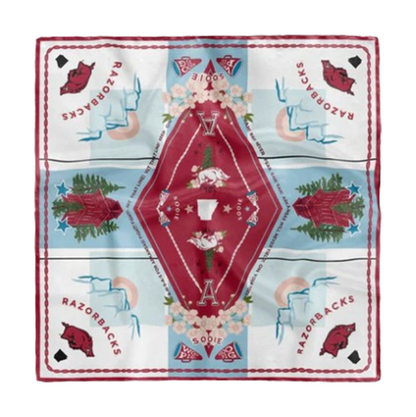 Arkansas Saturday Scarf