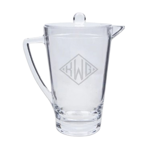 Engraved Acrylic Iced Tea Pitcher