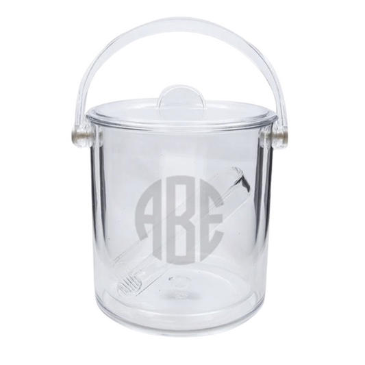 Engraved Acrylic Ice Bucket