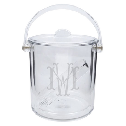 Engraved Acrylic Ice Bucket