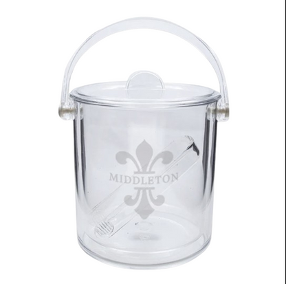 Engraved Acrylic Ice Bucket