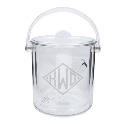 Engraved Acrylic Ice Bucket