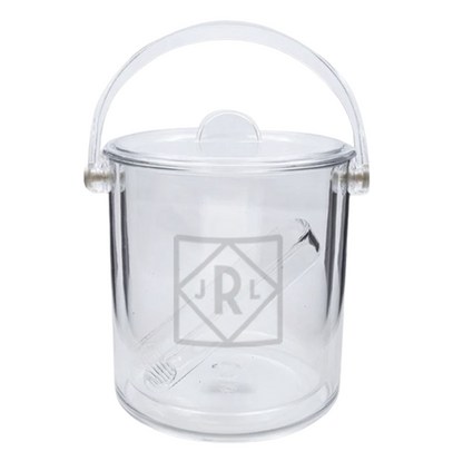 Engraved Acrylic Ice Bucket