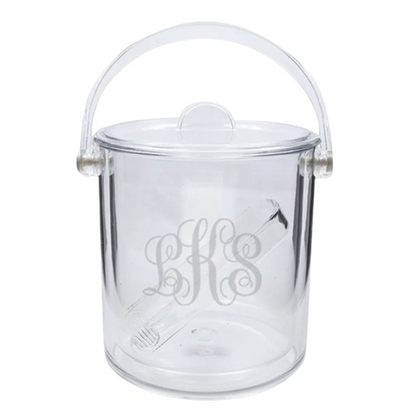 Engraved Acrylic Ice Bucket