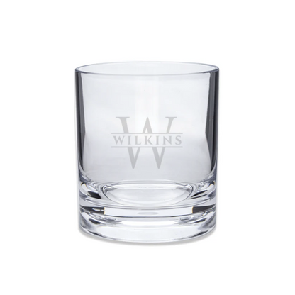 Engraved Acrylic Heavy Base Low Ball