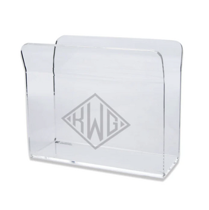 Engraved Acrylic Napkin Holder