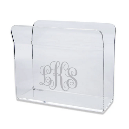Engraved Acrylic Napkin Holder
