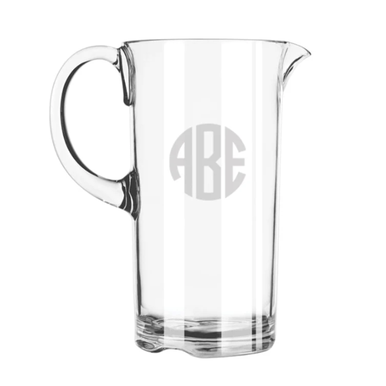 Engraved Acrylic Cocktail Pitcher