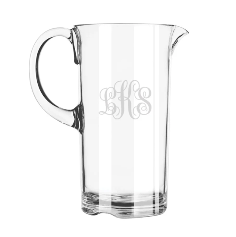 Engraved Acrylic Cocktail Pitcher