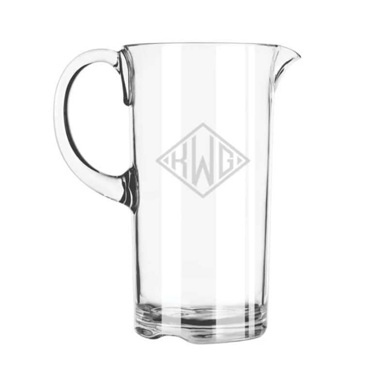 Engraved Acrylic Cocktail Pitcher