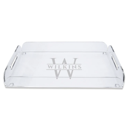Engraved Acrylic Serving Tray