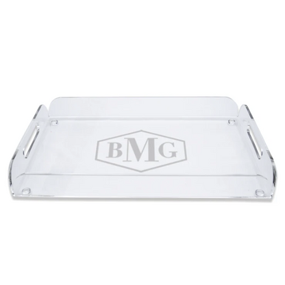 Engraved Acrylic Serving Tray