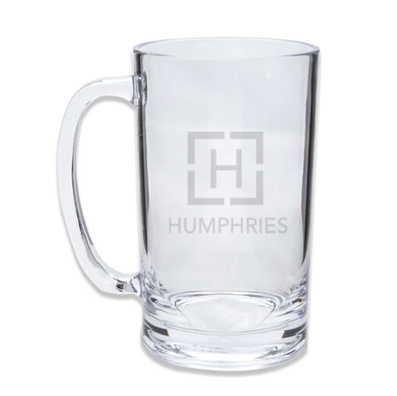 Engraved Acrylic Beer Mug