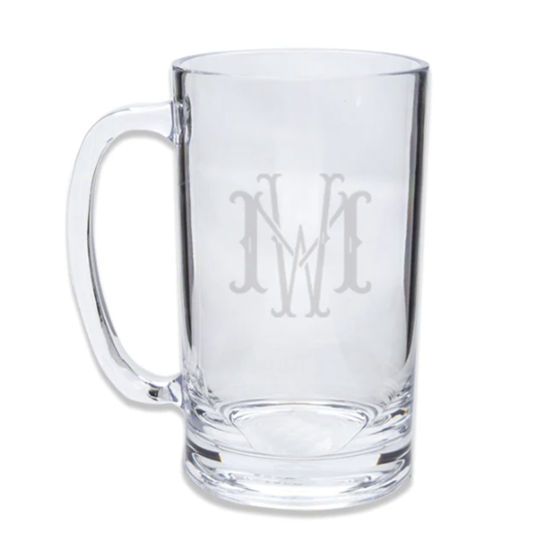 Engraved Acrylic Beer Mug