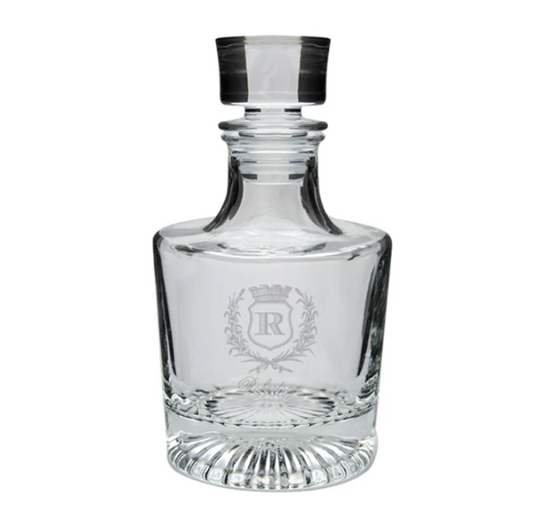 Engraved El Presidente Decanter