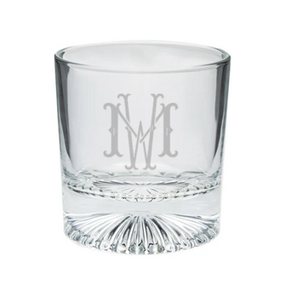 Engraved El Presidente Low Ball Glass