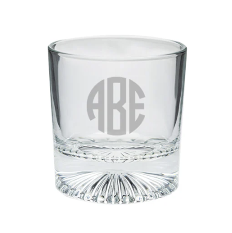 Engraved El Presidente Low Ball Glass