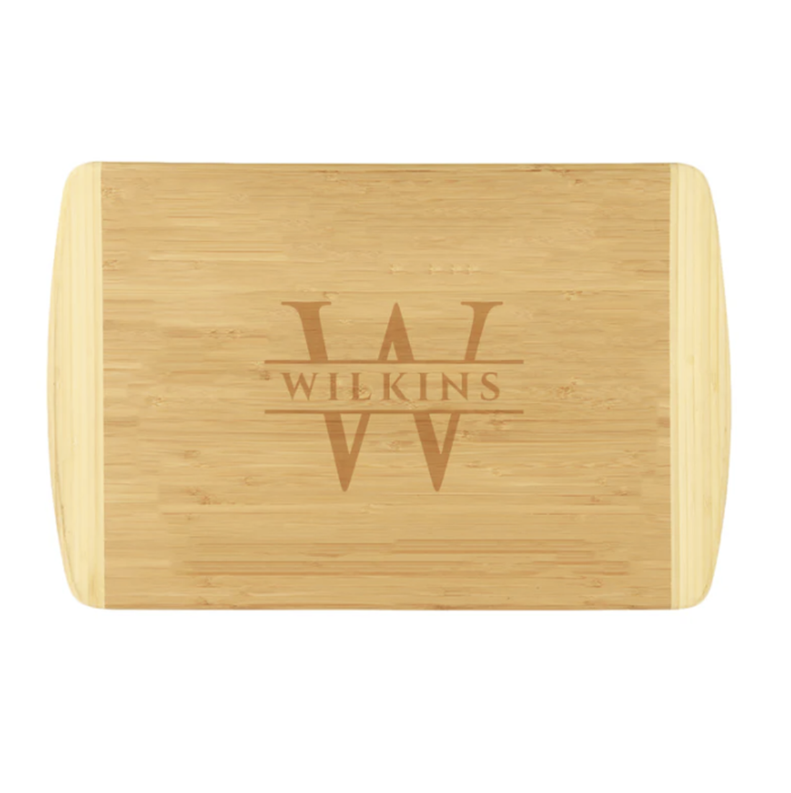 Engraved Bamboo Cutting Board