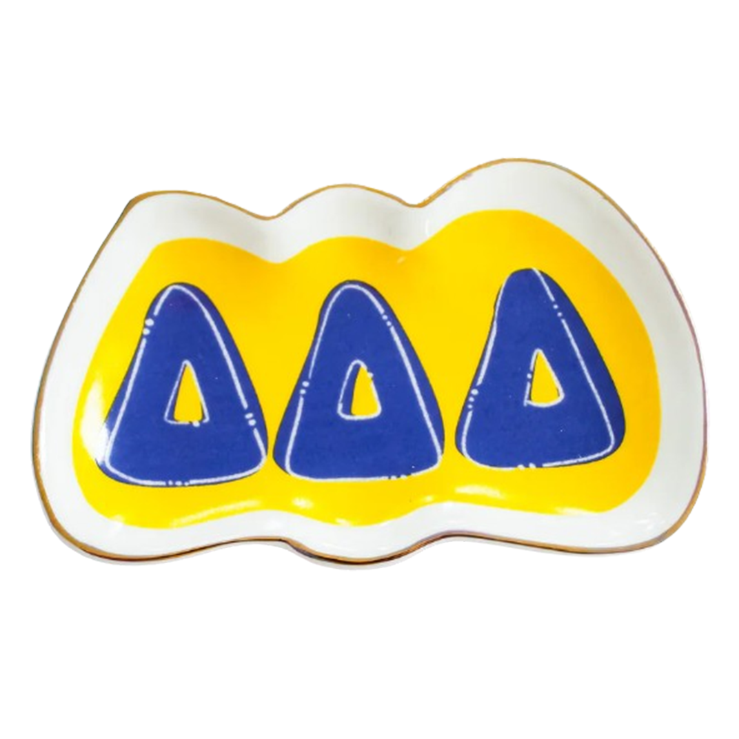 Sorority Letter Trinket Tray