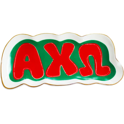 Sorority Letter Trinket Tray