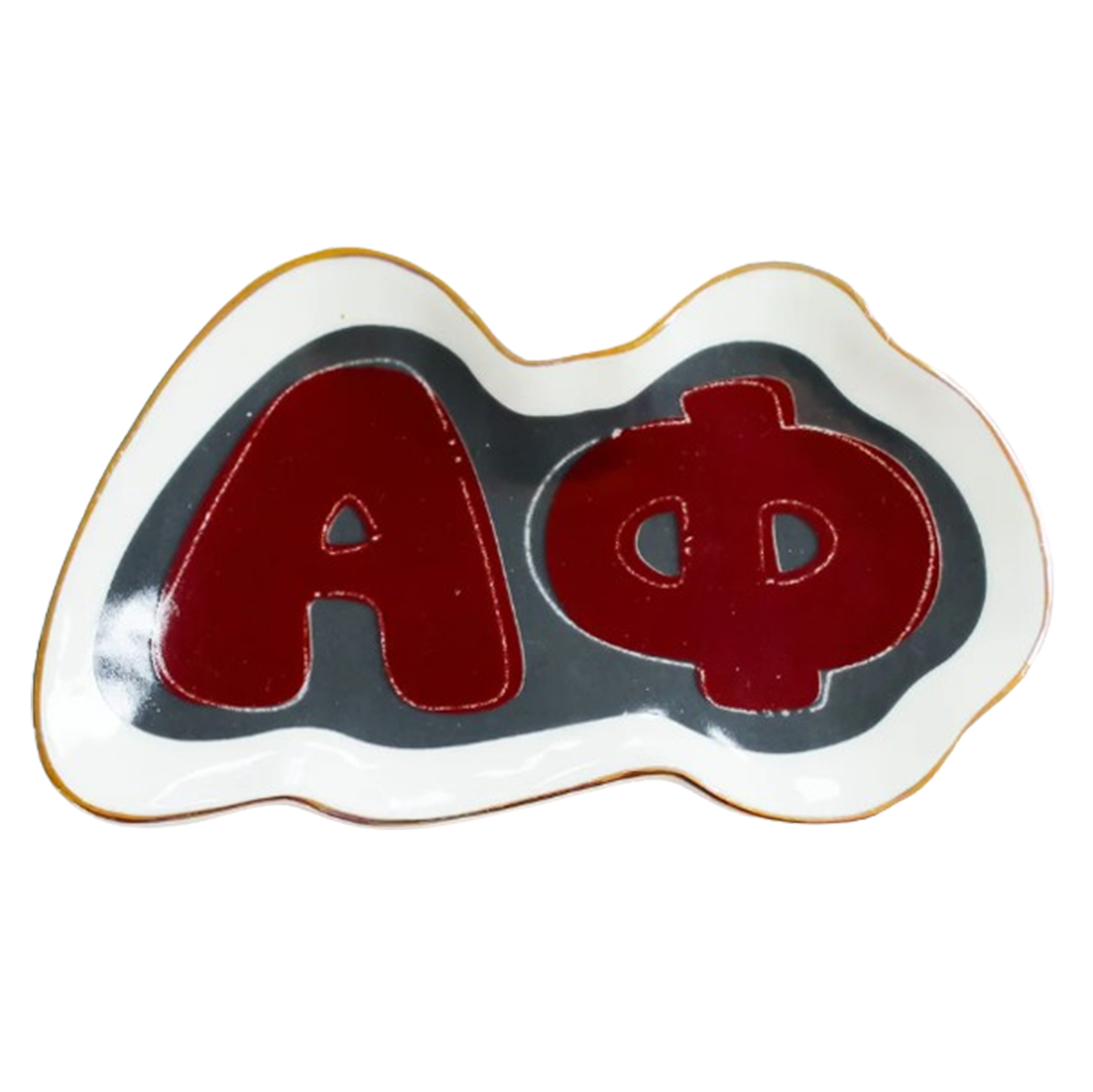 Sorority Letter Trinket Tray