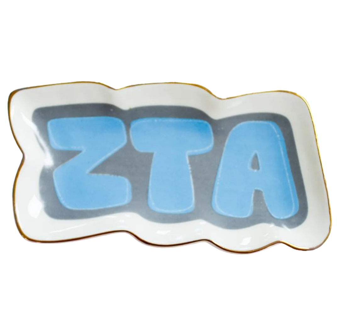 Sorority Letter Trinket Tray