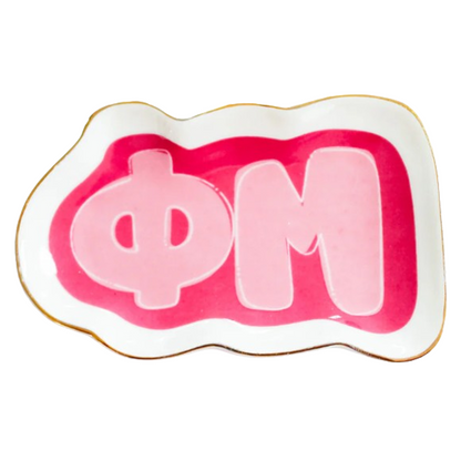 Sorority Letter Trinket Tray