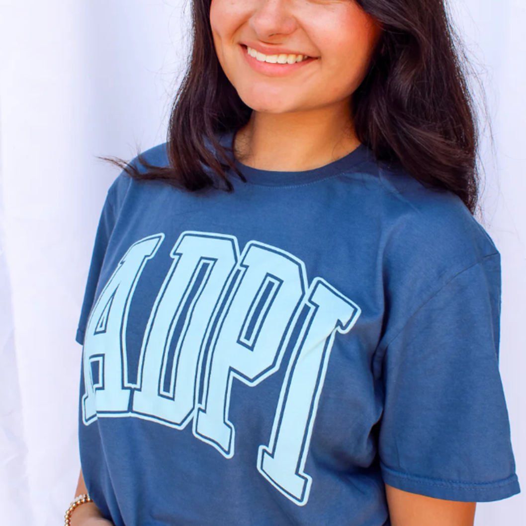 Sorority Varsity Arch Tee