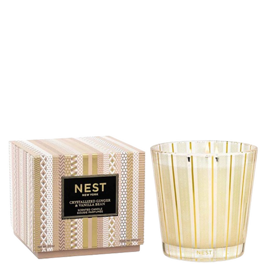 Nest 3-Wick Crystallized Ginger & Vanilla Bean Candle