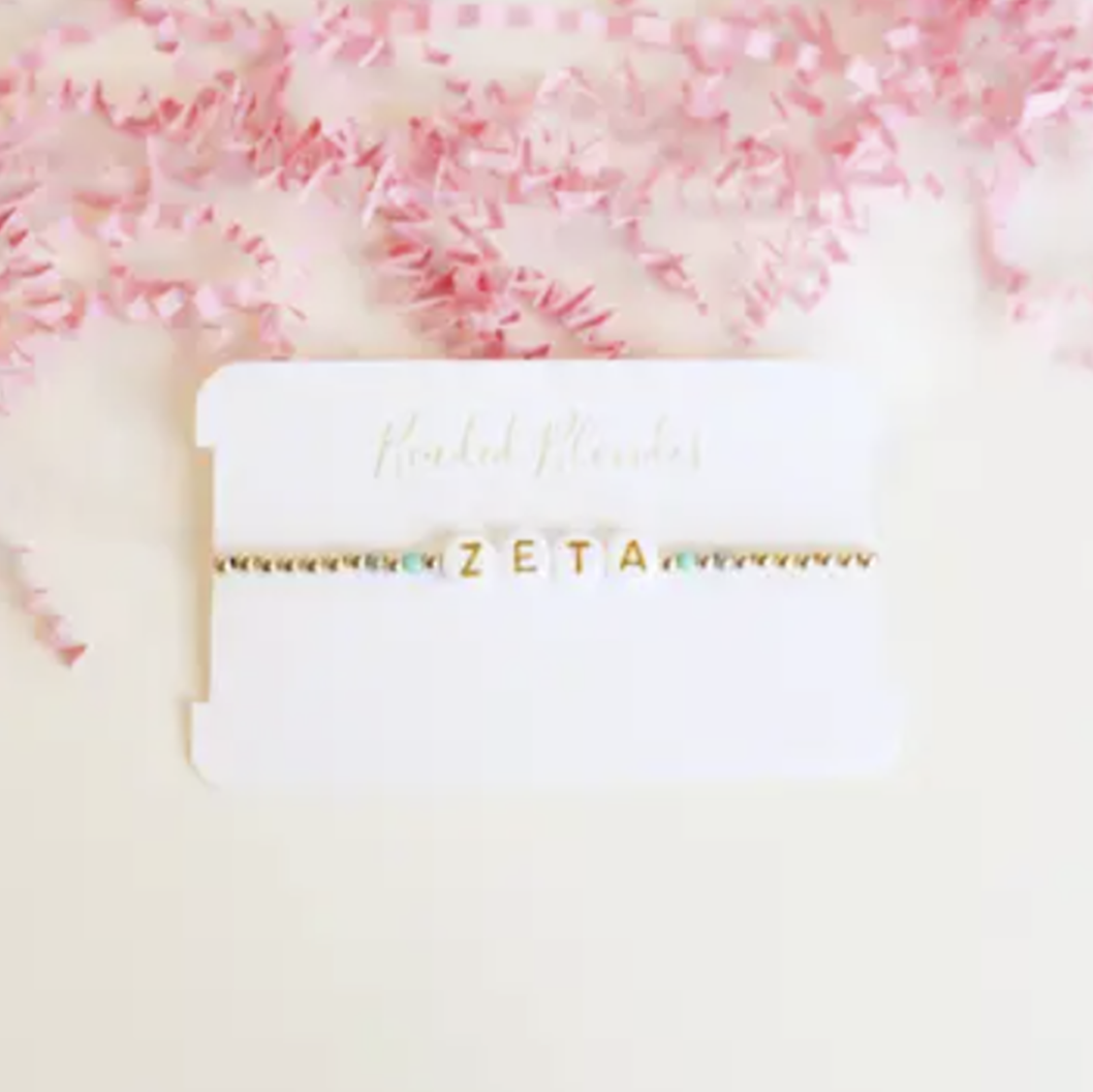 Sorority Beaded Bracelet