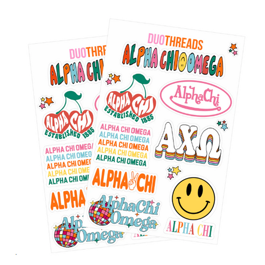 Sorority Sticker Sheet