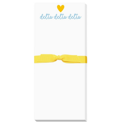 Sorority Skinnie Notepad
