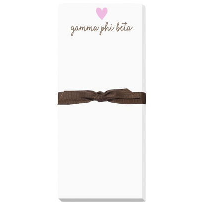 Sorority Skinnie Notepad
